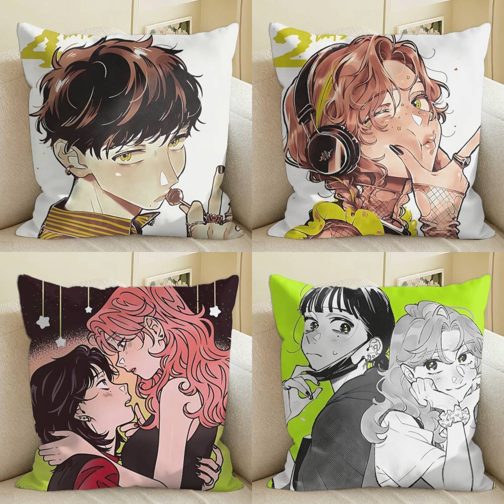Aya Home Textiles - Yuri Romance Aya Oosawa Square Sofa