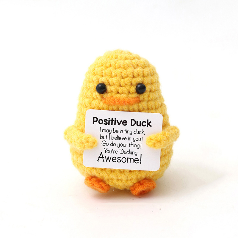 Home Textiles Europe - Cute Handwoven Positive Energy Duck Ornaments