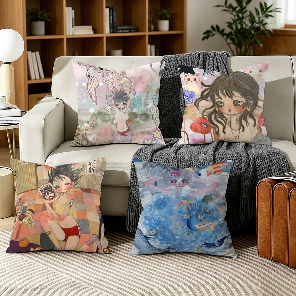 Aya Home Textiles - A-Aya T-Takano Art Pillow Case for