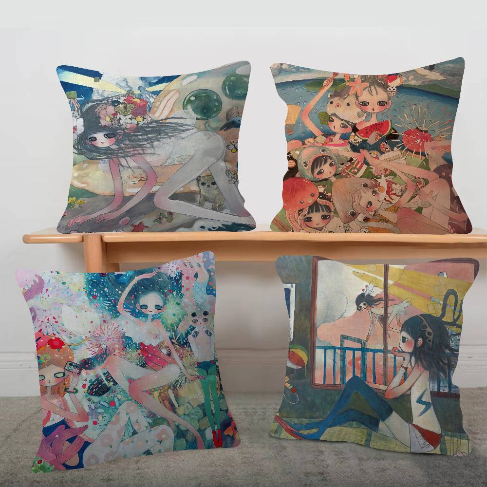 Aya Home Textiles - Artist Aya Takano Pillow Case Soft