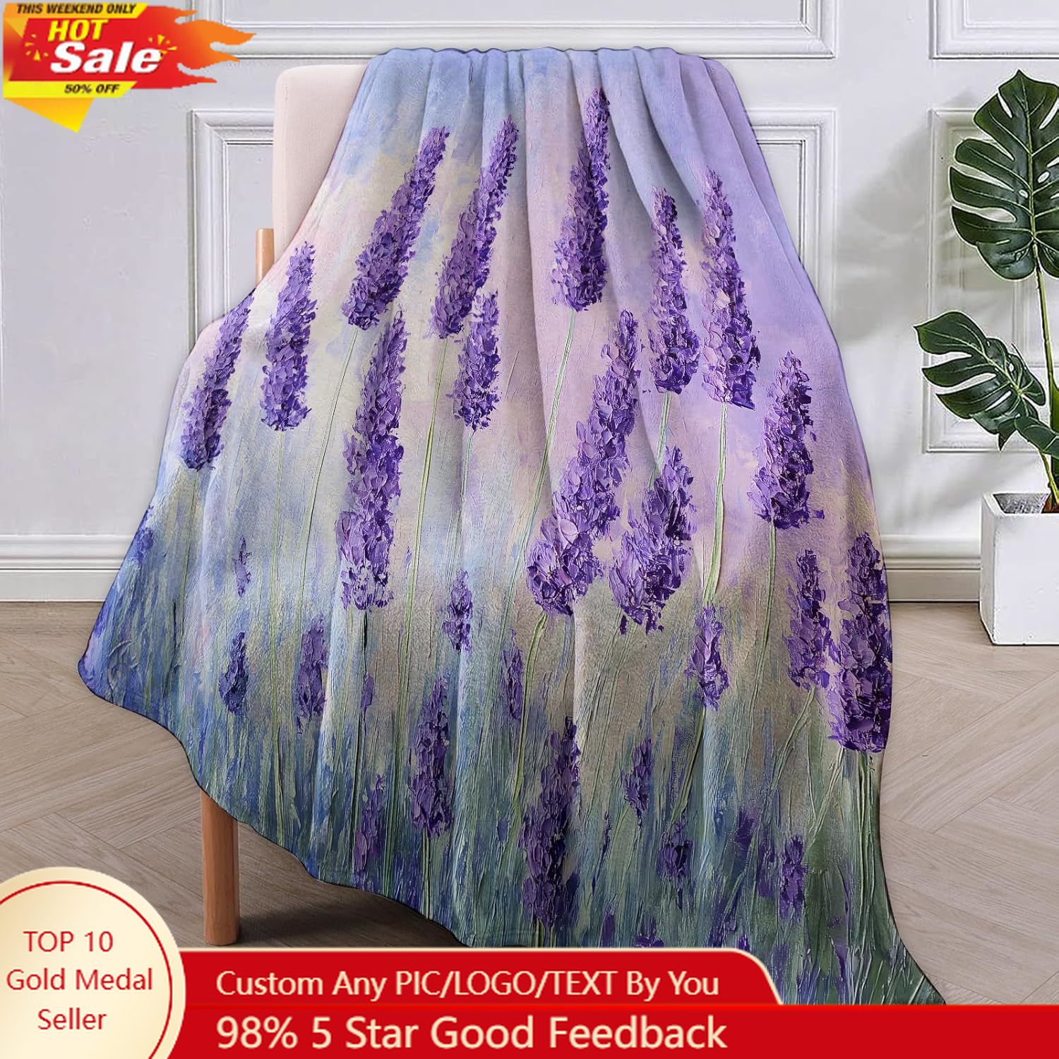 Home Textiles & Furnishings - Camper Flannel Blanket, Camp Gifts, Camping-Themed