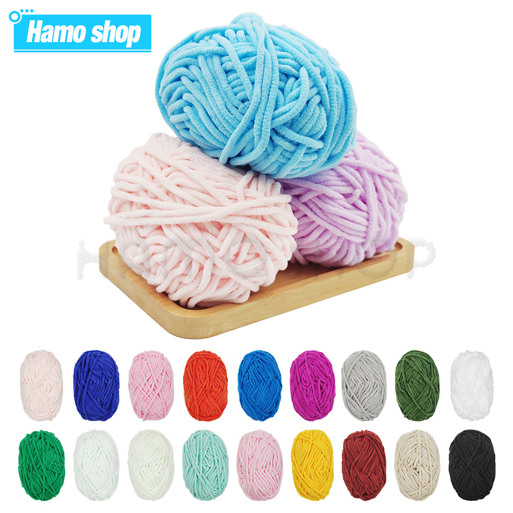 50g/Ball Ice Stripe Line Yarn  - огляд і ціна Wool Blanket Herringbone