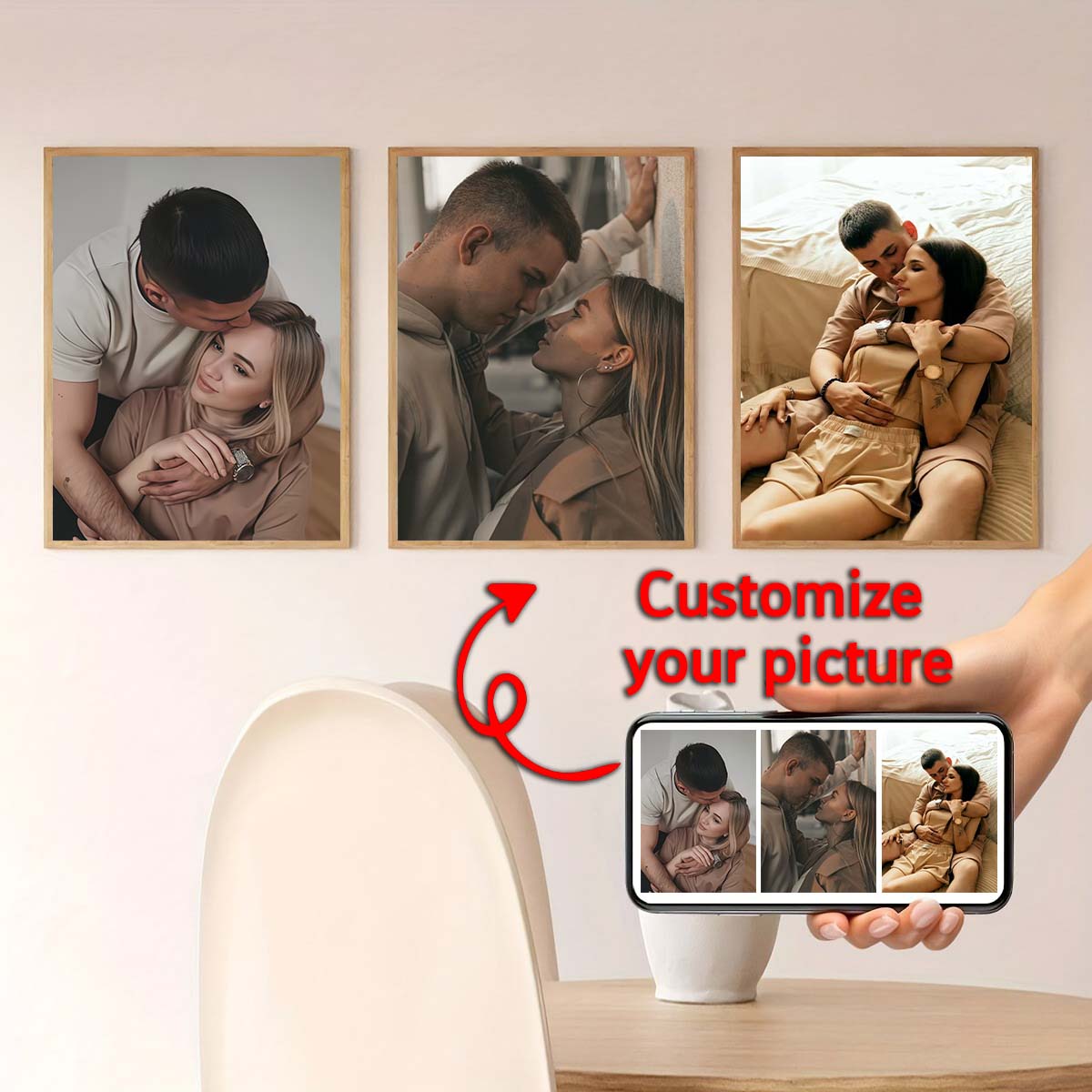 Triptych - 2D custom photo woo - огляд і ціна Home Textiles & Furnishings