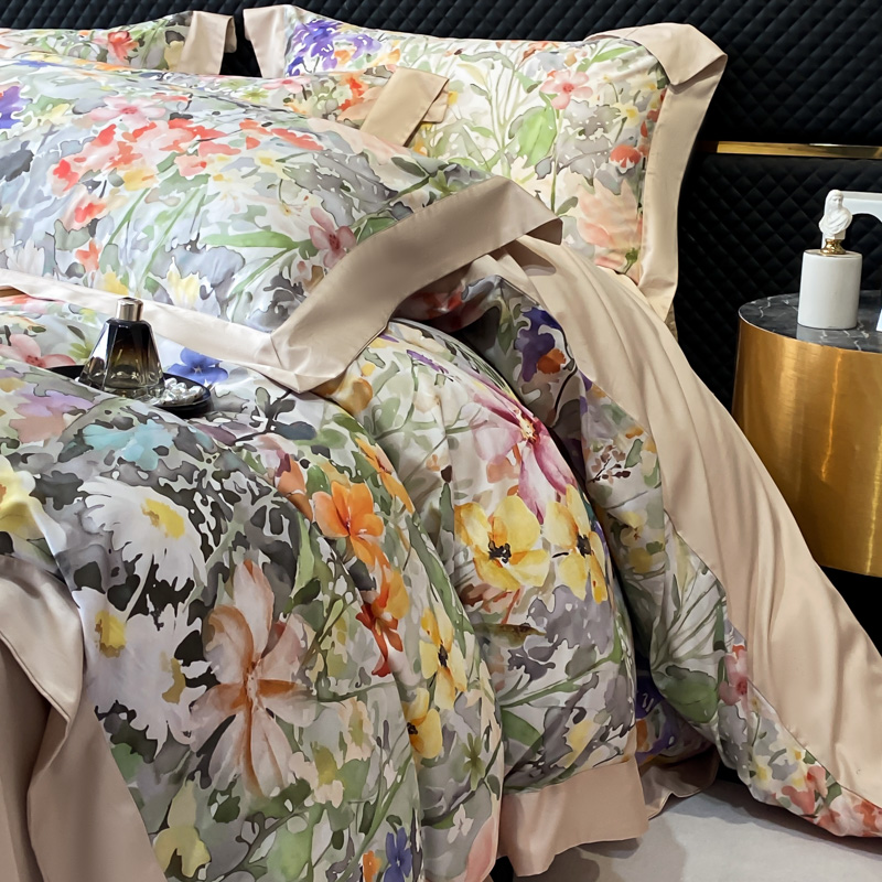 Floral Print 600TC Egyptian Co - огляд і ціна Home Textiles Europe