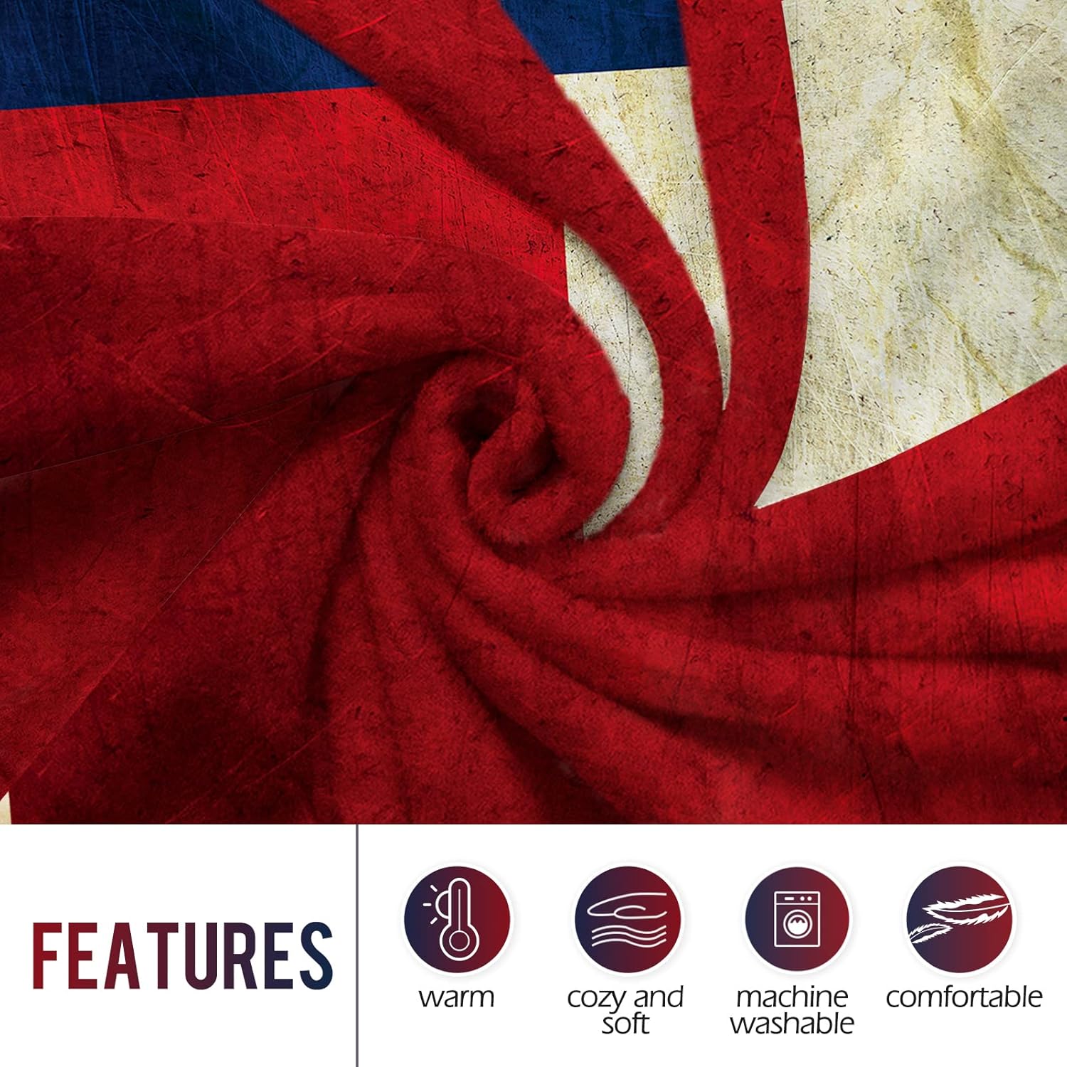 Levens Texas Flag Throw Blanke - огляд і ціна Home Textiles & Furnishings
