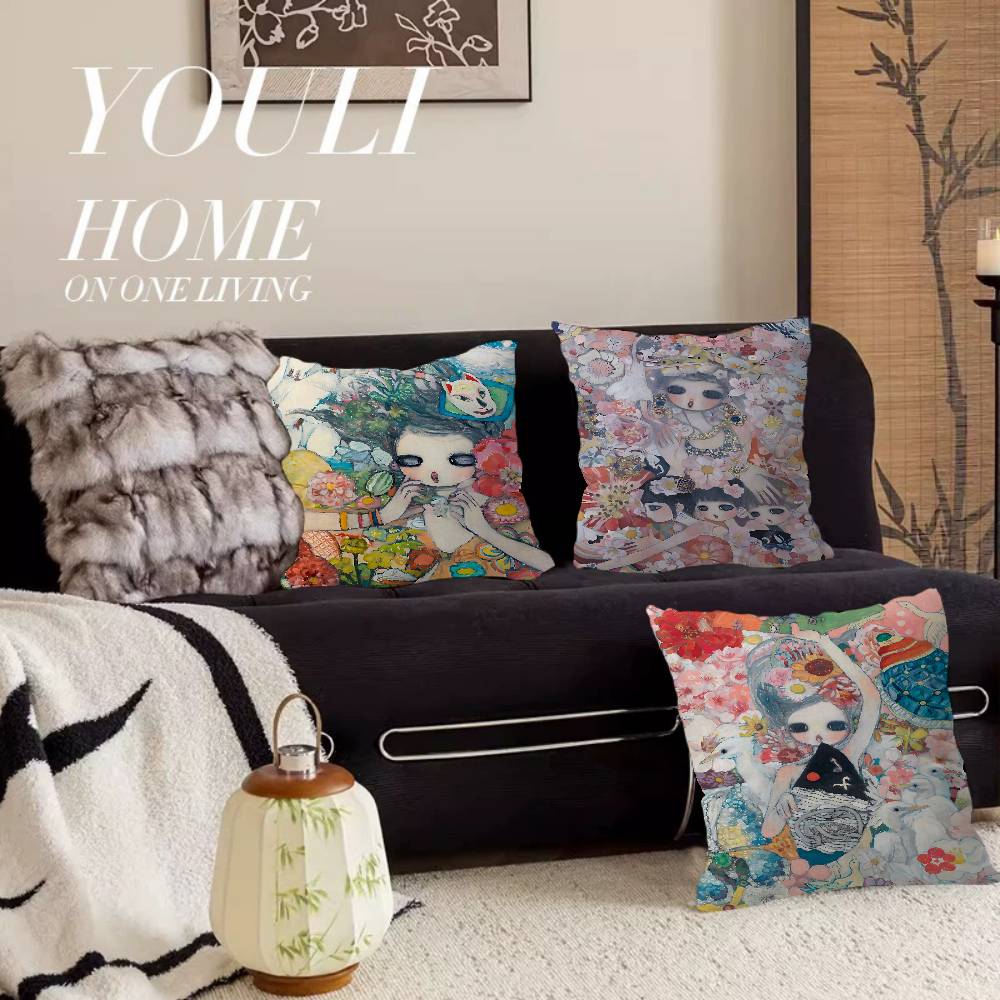 Aya Takano Cartoon pillow cove - огляд і ціна Aya Home Textiles
