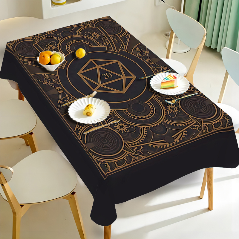 Steampunk Black Golden Gear Pa - огляд і ціна Home Textiles & Furnishings