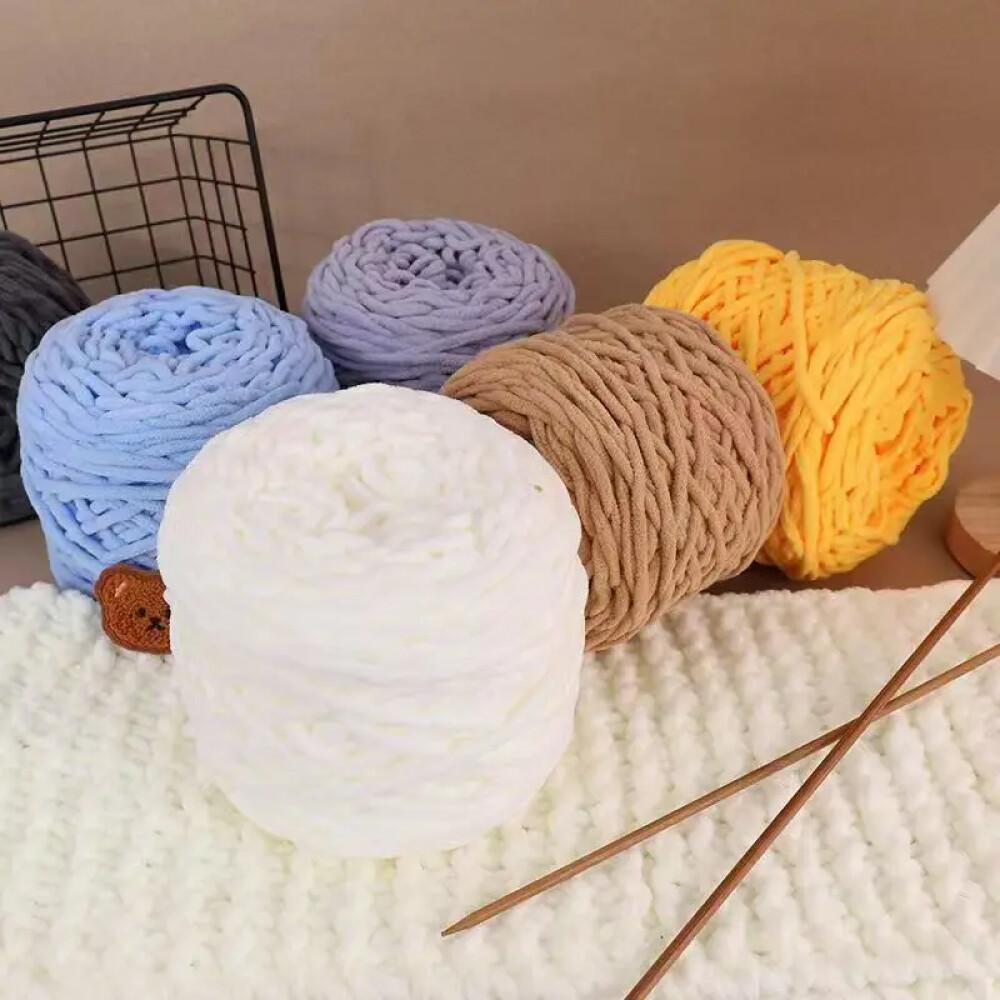 1PCS 100g Chenille Knitting Ya - огляд і ціна Wool Blanket Herringbone