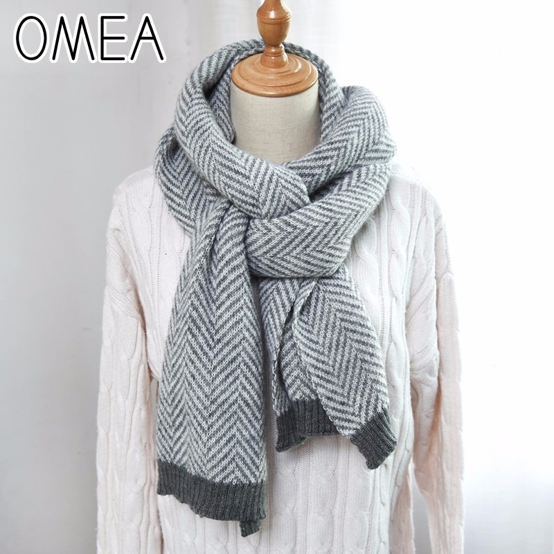 OMEA 2019 Cashmere Scarf Winte - огляд і ціна Wool Blanket Herringbone