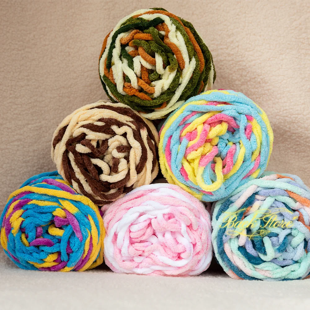 100g/Ball Blended Colorful Dye - огляд і ціна Wool Blanket Herringbone