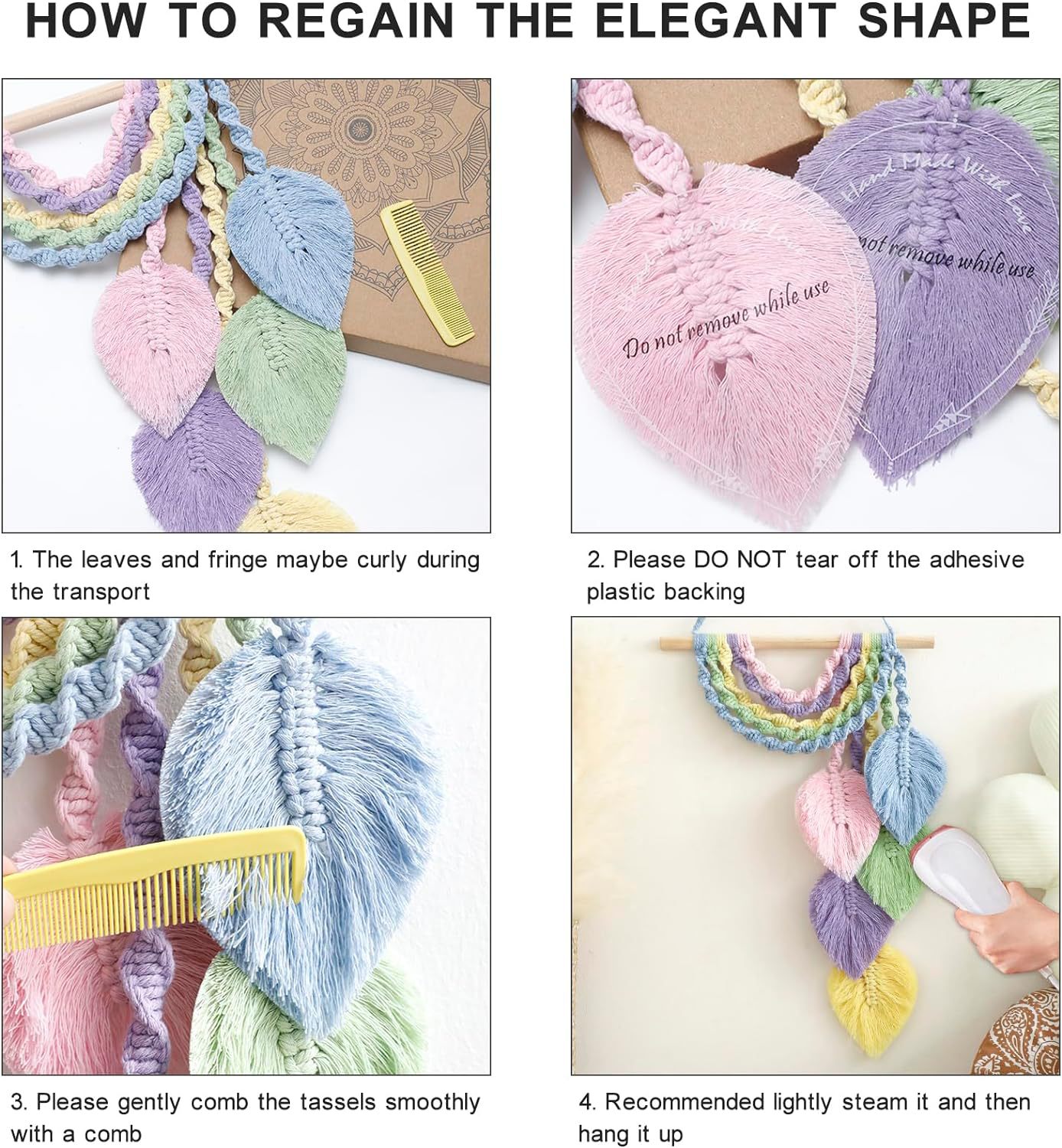 Tapestries Rainbow Leaves Feat - огляд і ціна Home Textiles Europe