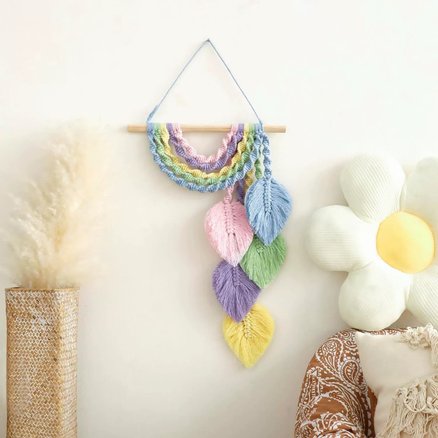Tapestries Rainbow Leaves Feat - огляд і ціна Home Textiles Europe