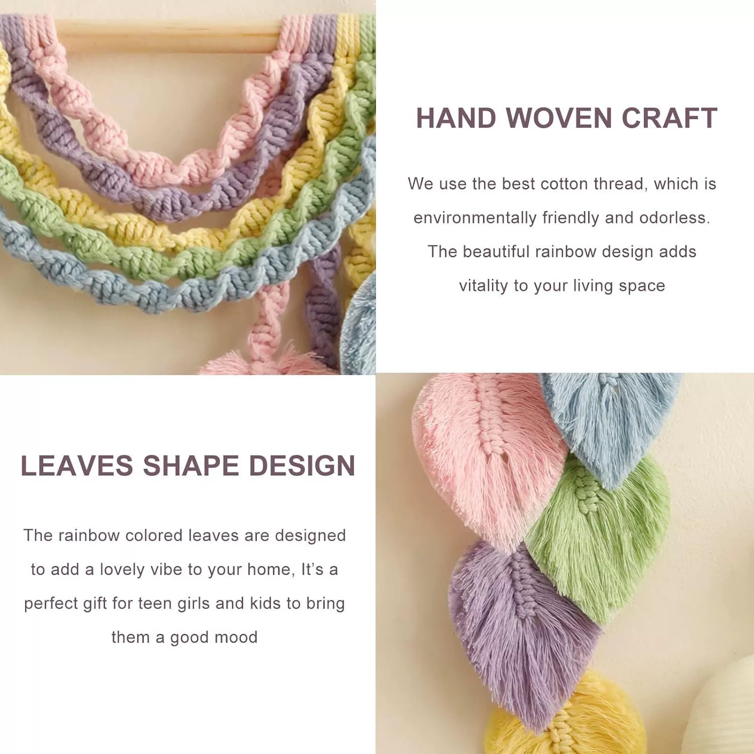 Tapestries Rainbow Leaves Feat - огляд і ціна Home Textiles Europe