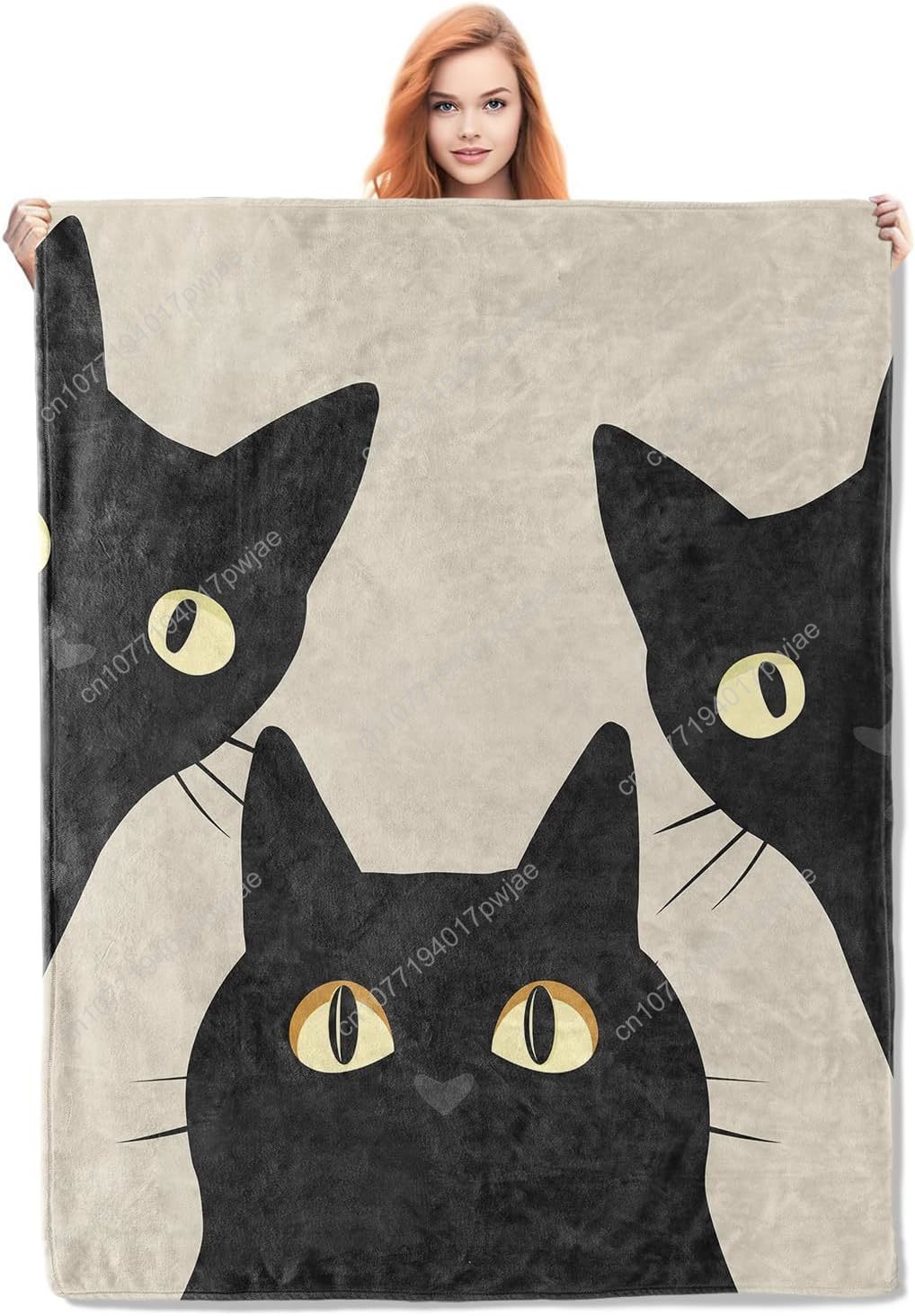 Funny Cat Blanket Gifts for Wo - огляд і ціна Home Textiles & Furnishings